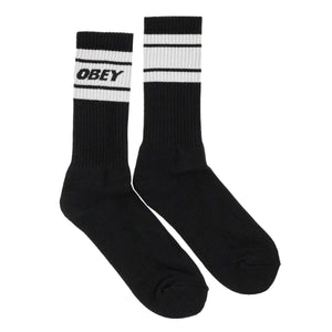 Cooper II Socks Black /  White - Calzini Neri 100260093-BKWT  OBEY 