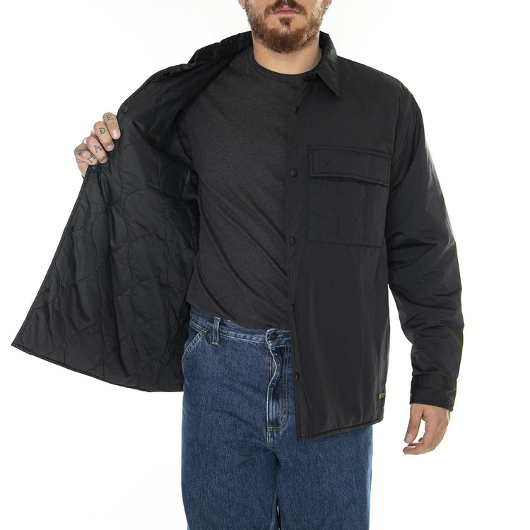 Fresno Shirt Jac Black - Giacca Uomo Nera I032211.89XX  CARHARTT WIP 