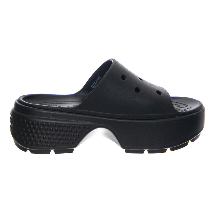 Stomp Slide Black - Sandali Donna Neri CR.209346-BLK  CROCS 