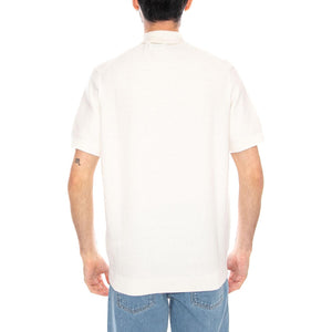 Thornley Knitted Ecru - Polo Uomo Ecru F4GSG024 280 FARAH 