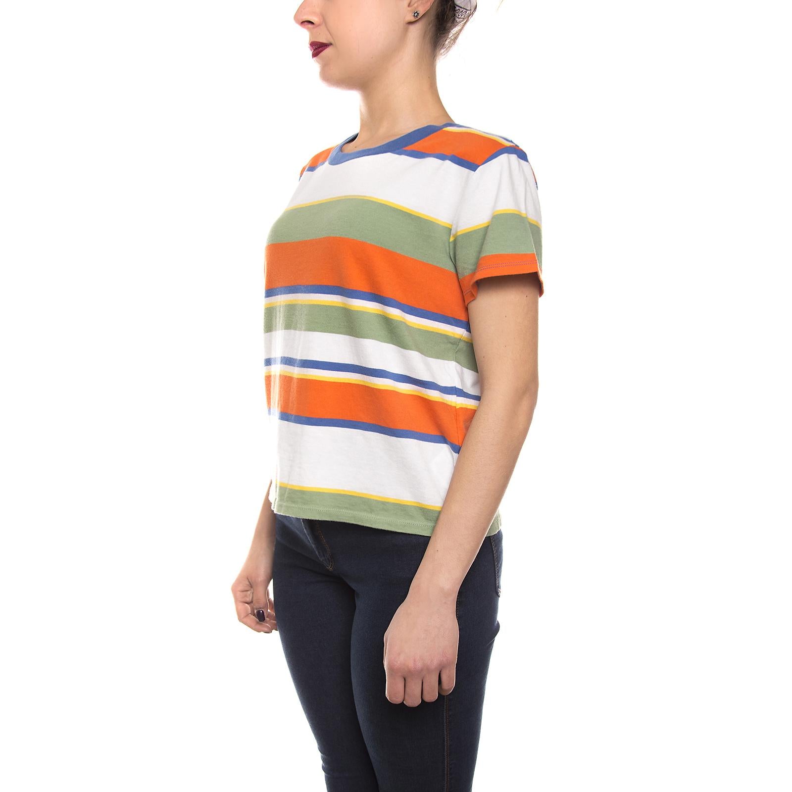 SURF TEE WALKER STRIPE LODEN FROST 29567-0000  LEVIS 