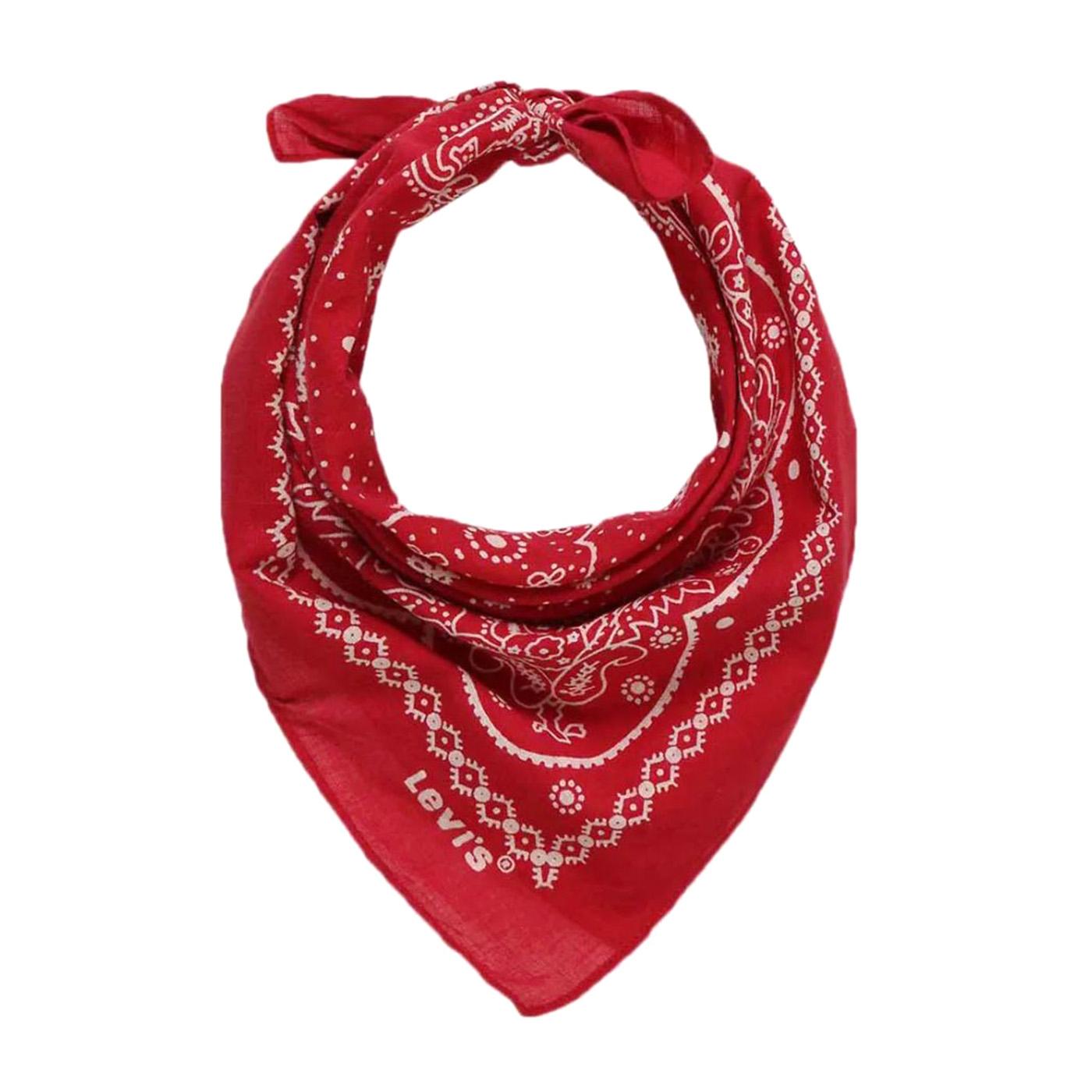 Paisley Bandana Caviar C - Bandana Rossa 77138 0632 LEVIS 