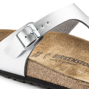 Gizeh Birko Flor Sandals - Silver - Sandali Donna Argento - Calzata Stretta 043851 . BIRKENSTOCK 