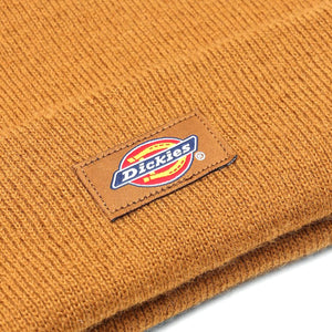Gisland Beanie Brown Duck - Berretto Marrone con logo DK0A4X7KBD01 . DICKIES 