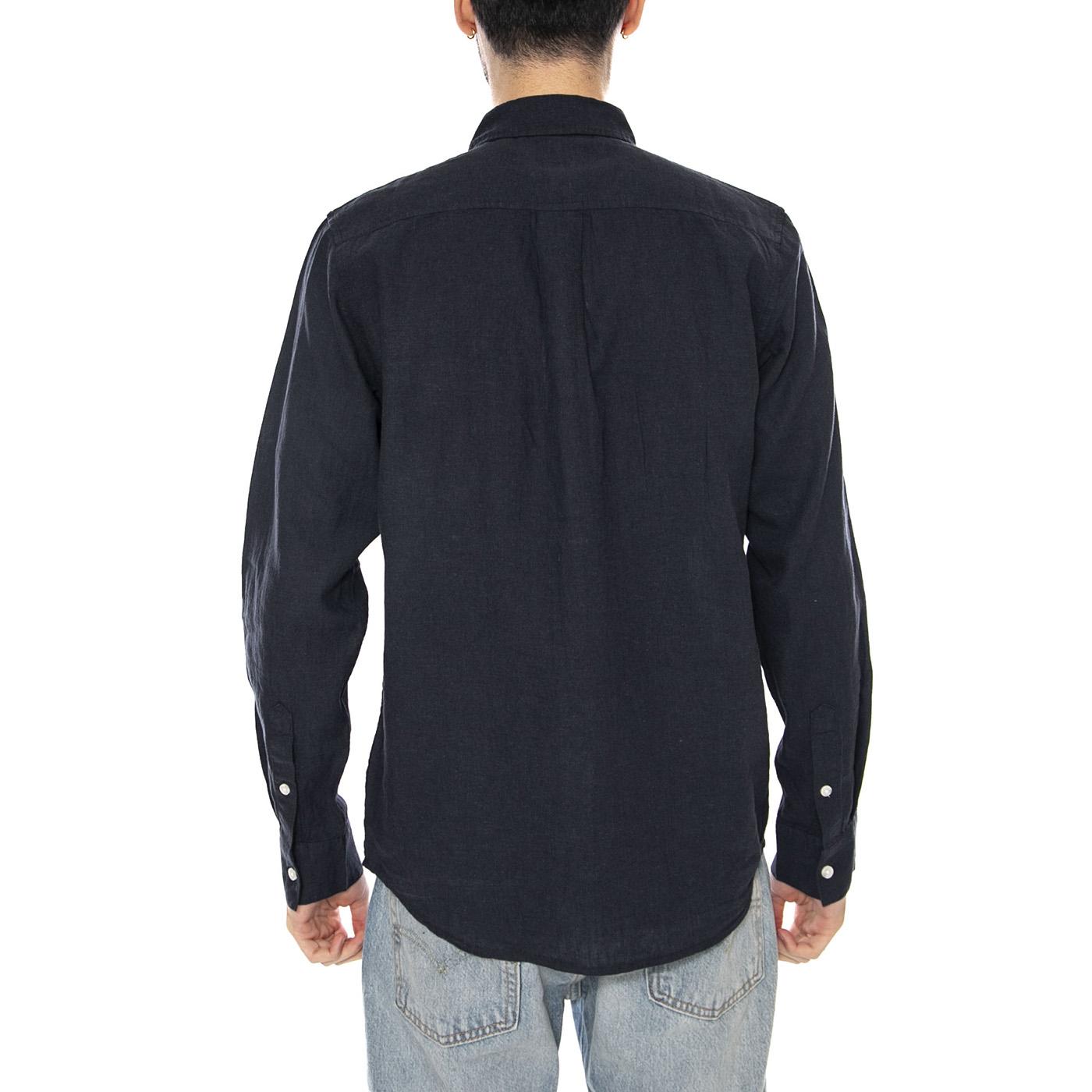 SHIRT DARK NAVY - Camicia Uomo Blu 112362751 BL WRANGLER 