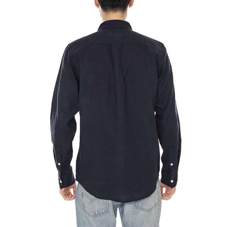 SHIRT DARK NAVY - Camicia Uomo Blu 112362751 BL WRANGLER 