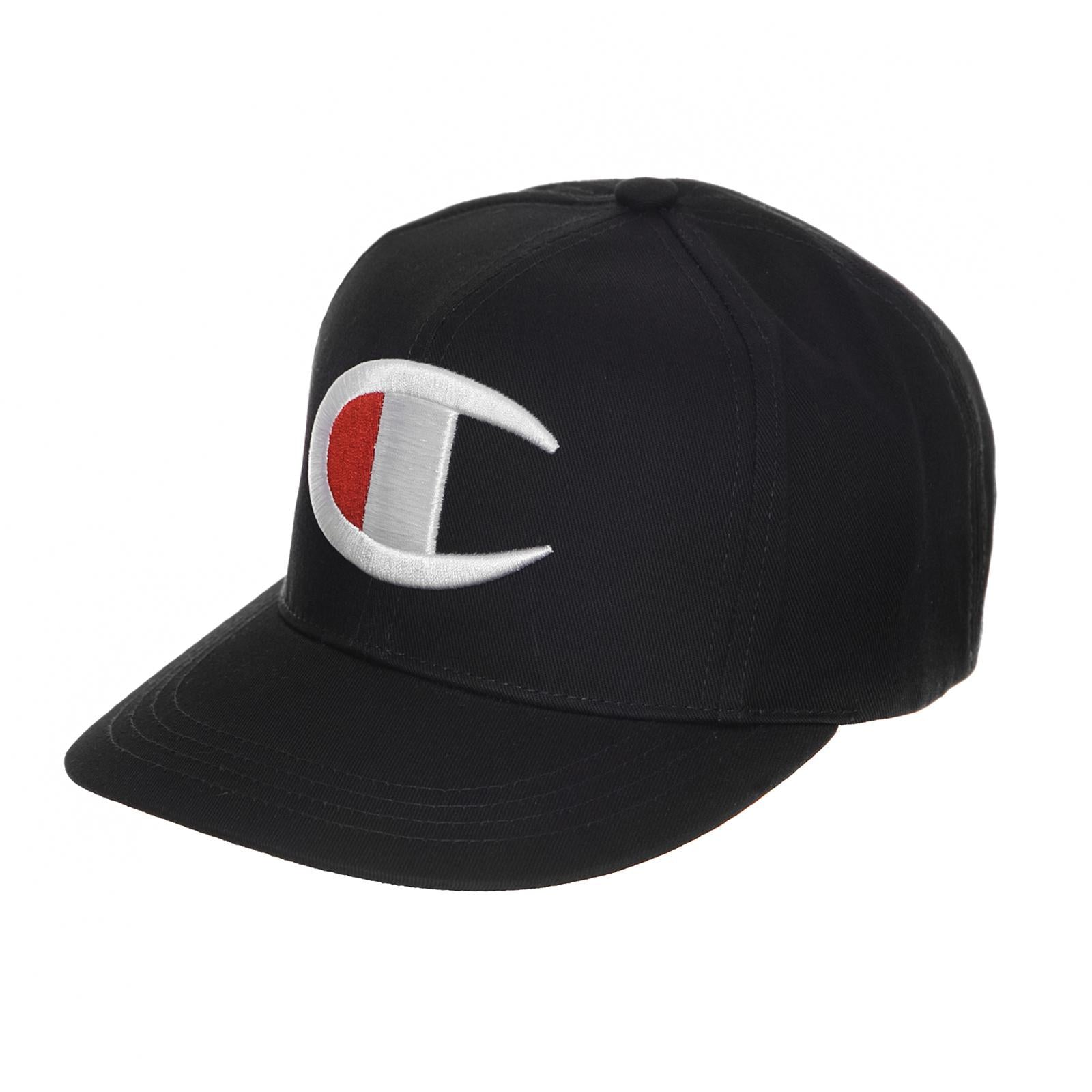 Logo - Cappellino con Visiera Nero 115497_4  CHAMPION 