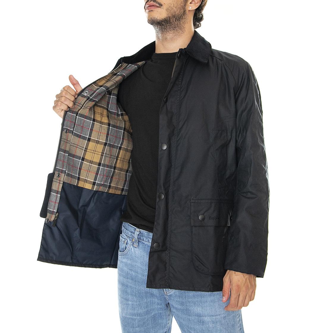 Ashby Jacket Navy - Giacca Invernale Uomo Blu FW22-MWX0339-NY92 . BARBOUR 
