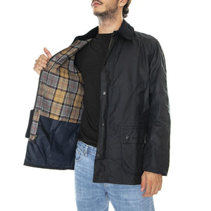 Ashby Jacket Navy - Giacca Invernale Uomo Blu FW22-MWX0339-NY92 . BARBOUR 