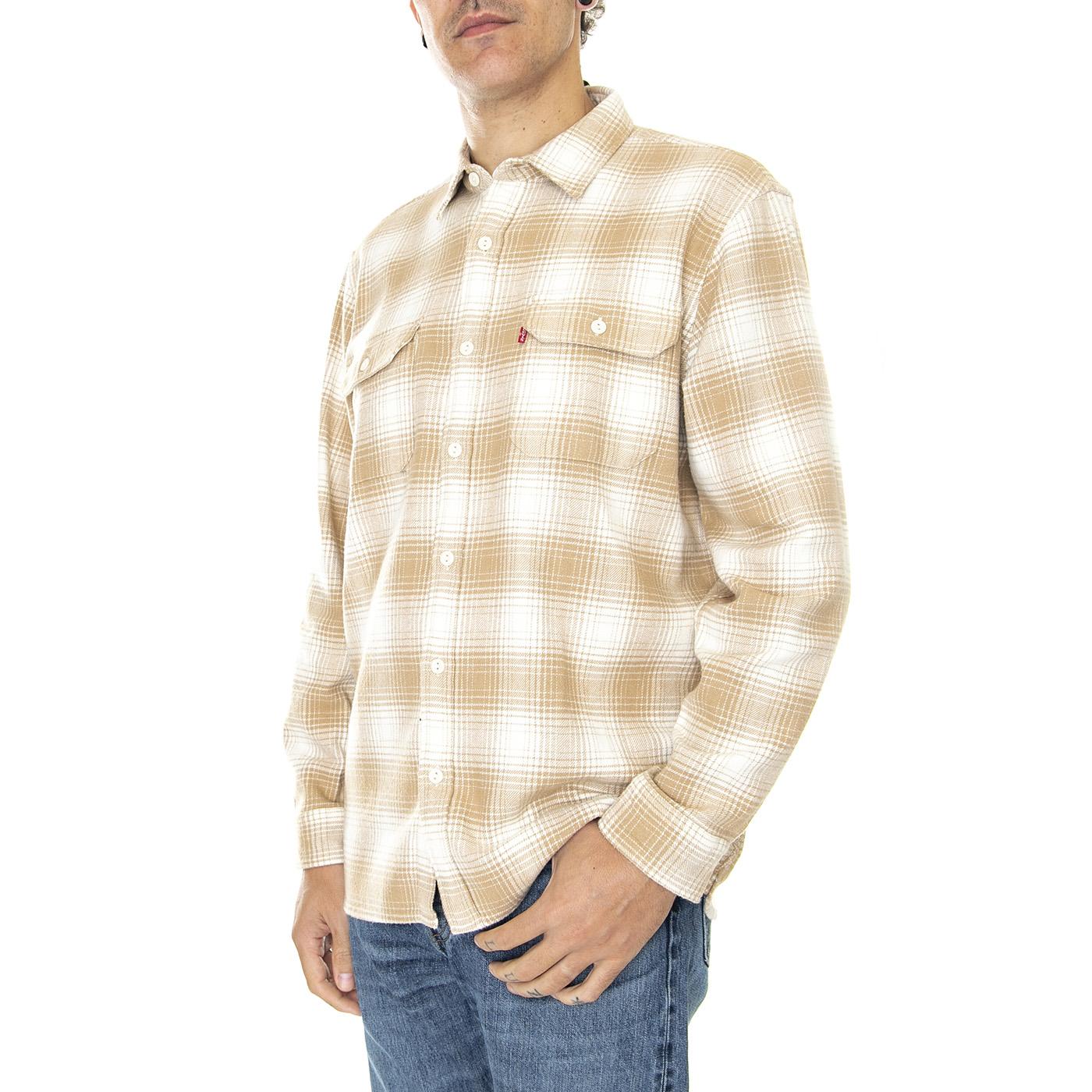 Jackson Worker Tyrone Iced Coffee Plaid - Camicia Uomo Multicolore 19573-0173  LEVIS 
