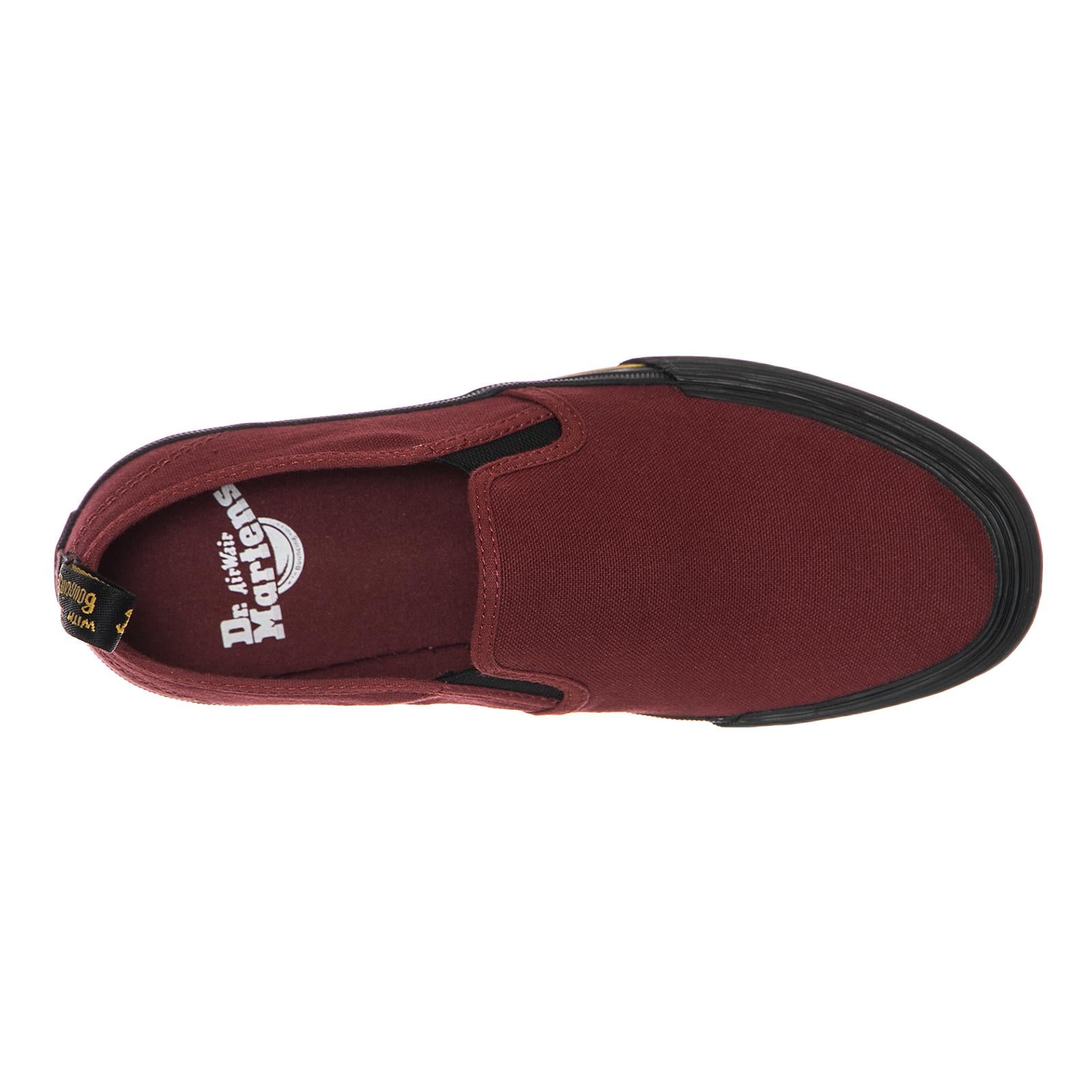 TOOMEY SLIP ON CANVAS CHERRY RED DMSTOMCRCV21949600  DR.MARTENS 