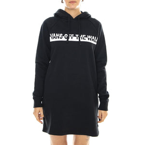 Wm Streaked Dress - Black - Abito Felpa Donna Nero VA3D5MBLK  VANS 