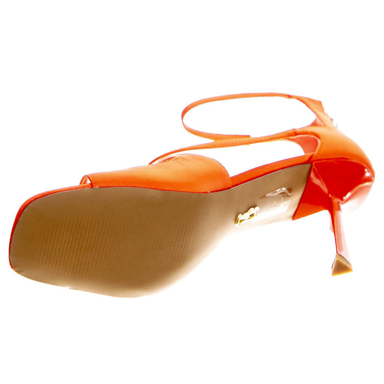 Reclaimed Orange Satin - Sandali Donna Arancioni SMSRECLAIMED-ORG  STEVE MADDEN 