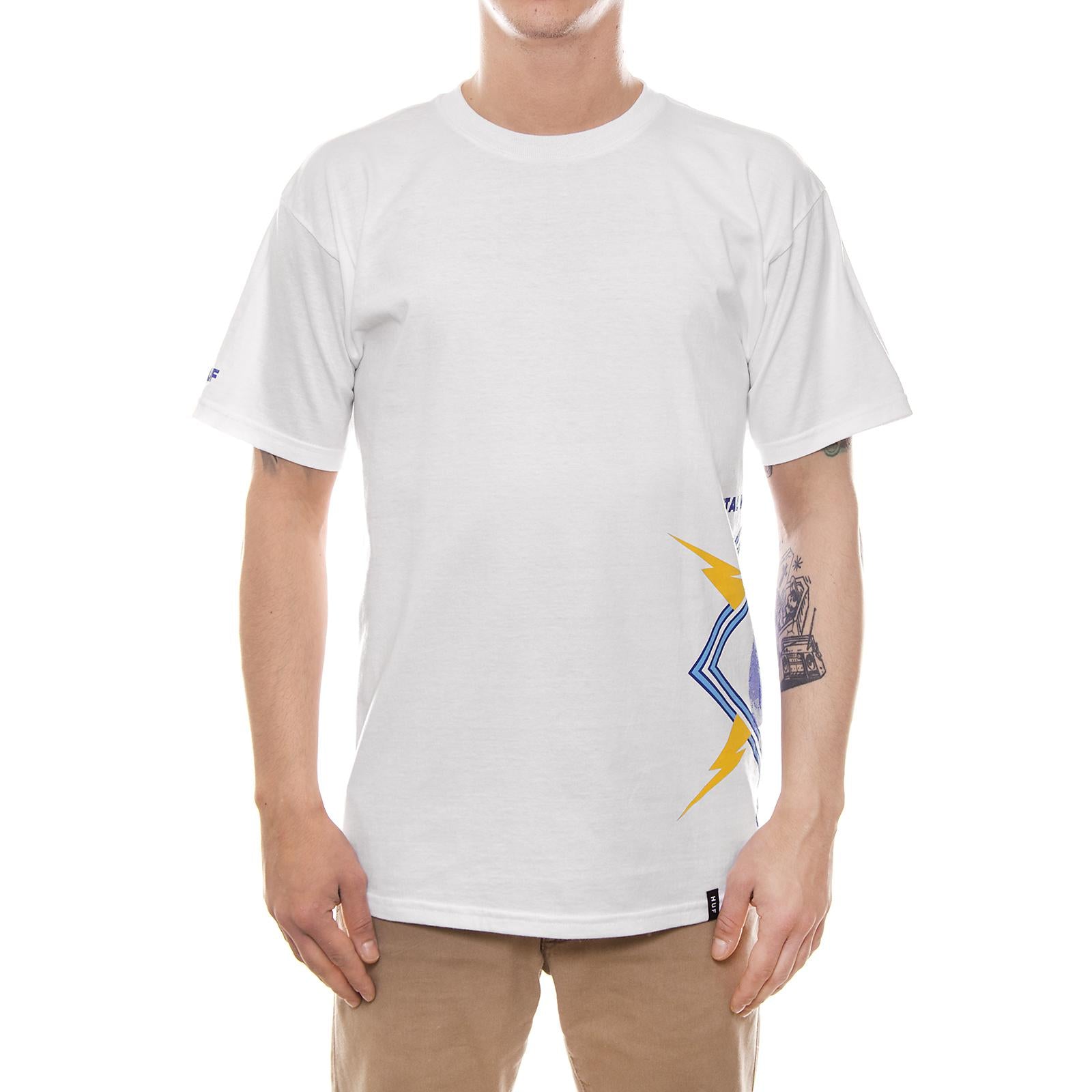 VITAL CRUCIAL S/S TEEiNDY TS00044-WHITE  HUF 