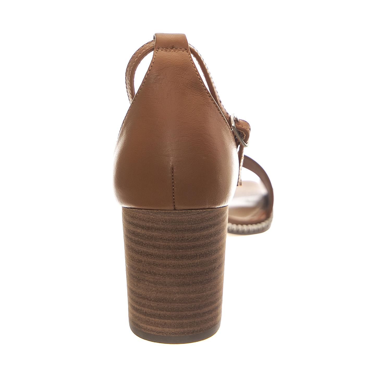 Aviation Cognac Lea - Sandali Donna Marroni SMSAVIATION-COG  STEVE MADDEN 