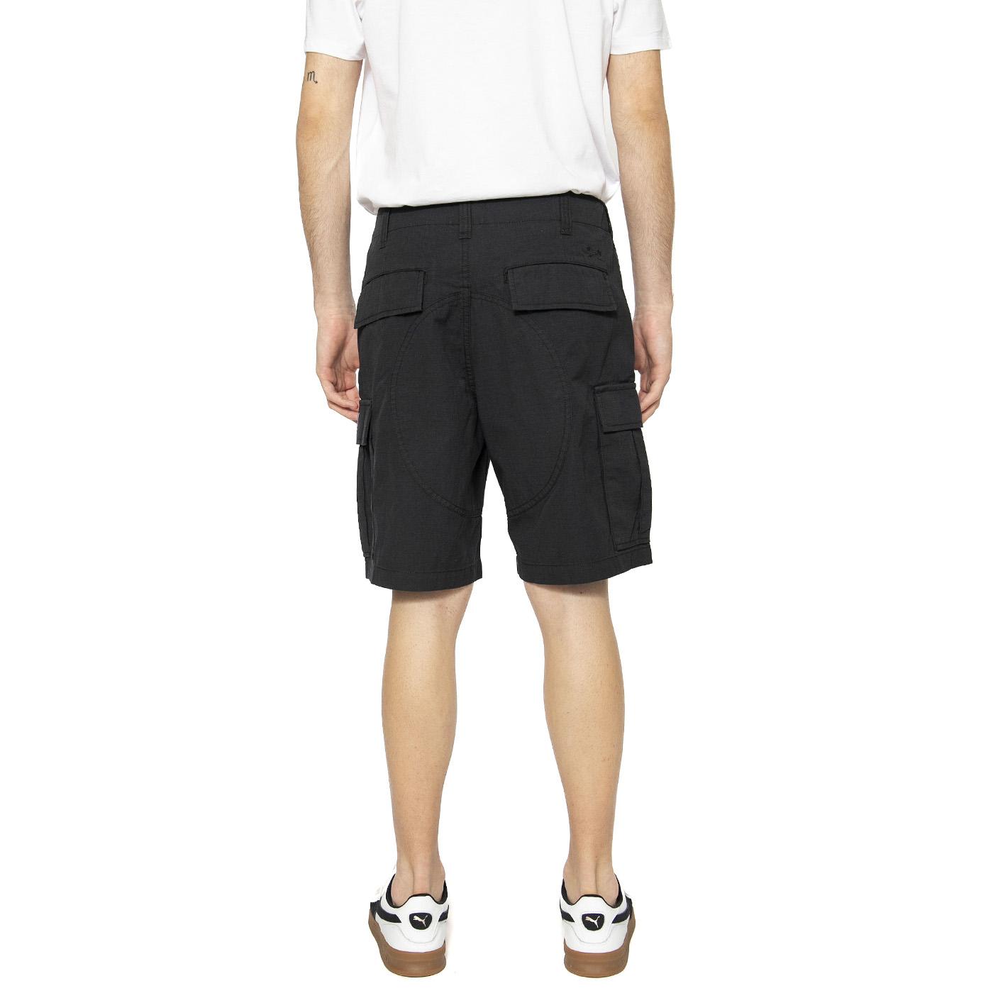 Normandy Short Black - Bermuda Uomo Neri 315000028-BLK  DARK SEAS 