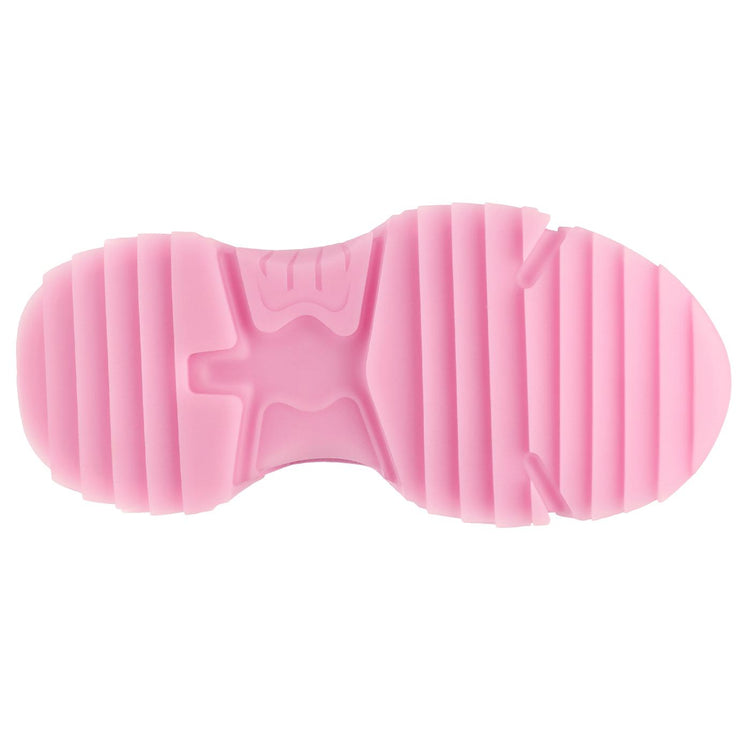 Kingdom Pink / Pink Mesh + PU - Scarpe Stringate Profilo Basso Donna Rosa SMPKINGDOM-PNKPNK  STEVE MADDEN 