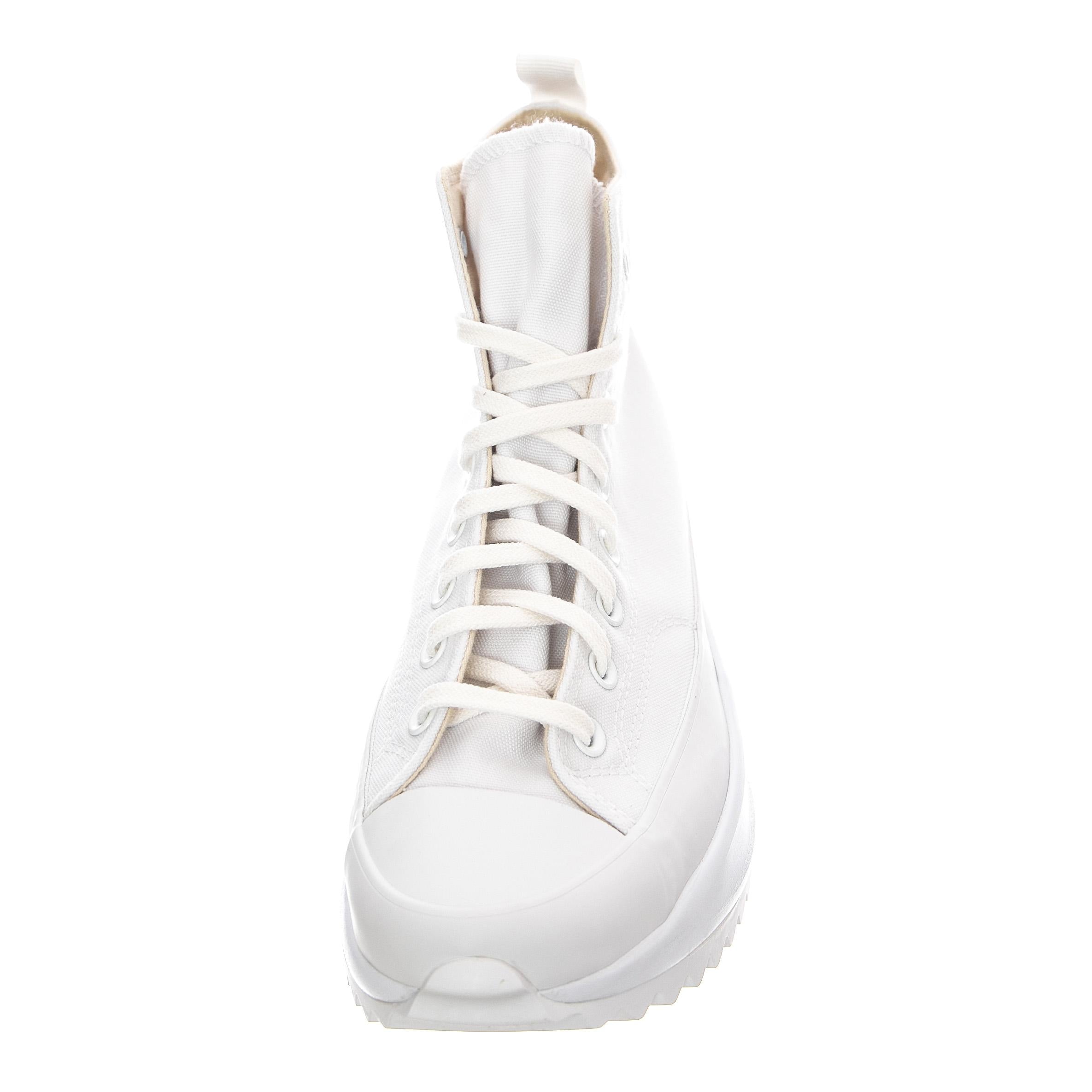 Run Star Hike Shoes - White / White / White - Scarpe Stringate Profilo Alto Uomo Bianche UK 9 170777C-184  CONVERSE 