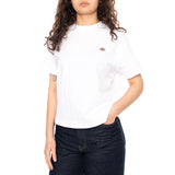 OAKPORT BOXY SS TEE - Damen Crewneck T-Shirt Weiß DICKIES