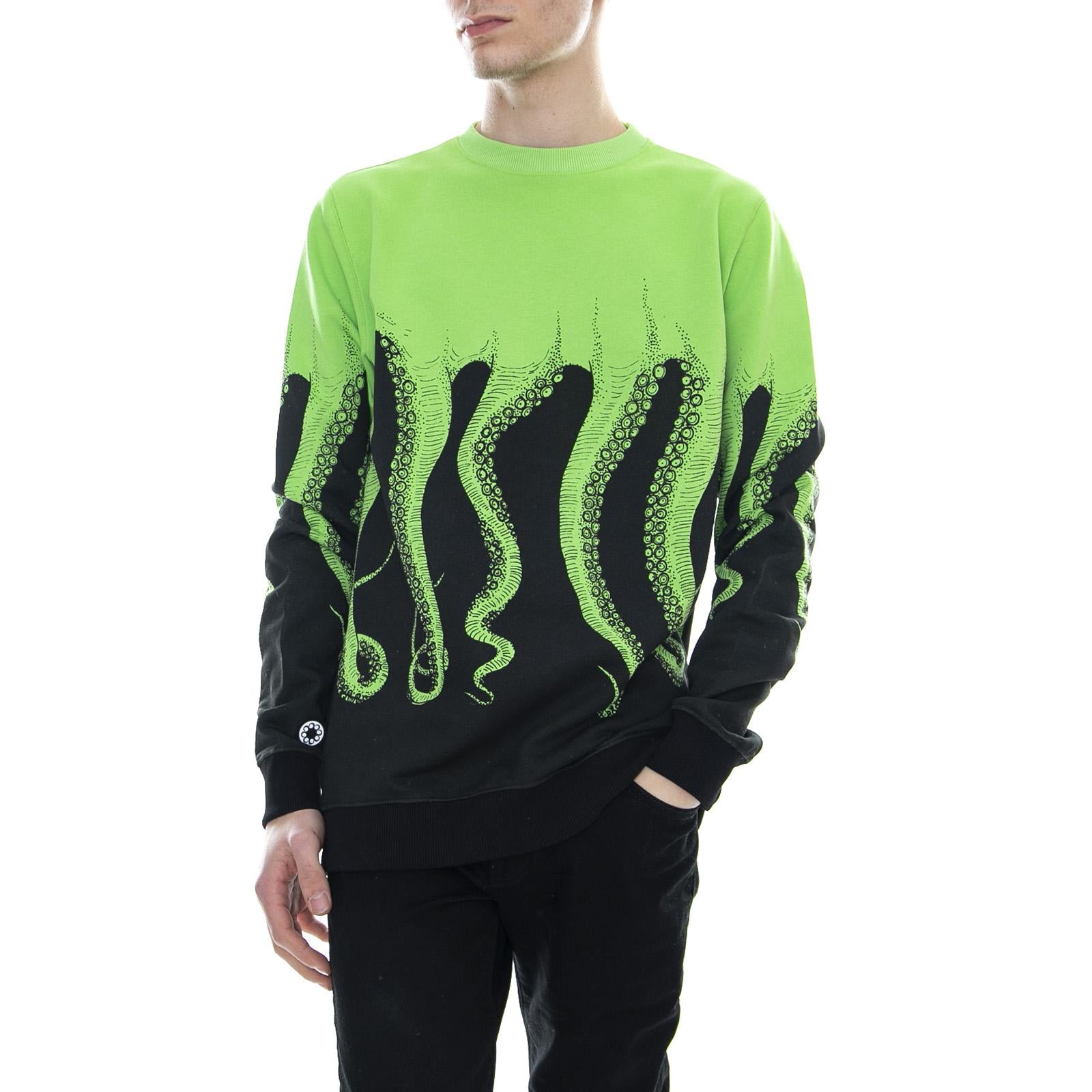  19SOSC01-LIME-BLACK  OCTOPUS 
