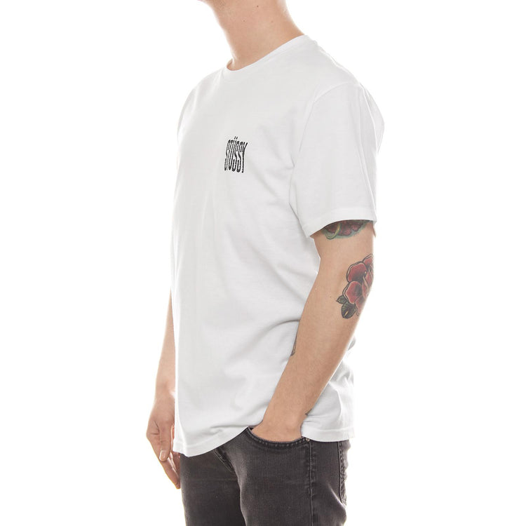 FUTURE PAST TEE WHITE 1904013-WHITE  STUSSY 