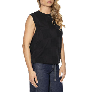 W' Checker Vest Sweater Black - Maglia Donna Nera I034544.89XX  CARHARTT WIP 