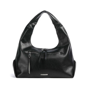 Biva BLK/SIL - Borsa a Tracolla Nera SMABIVA-BKS . STEVE MADDEN 