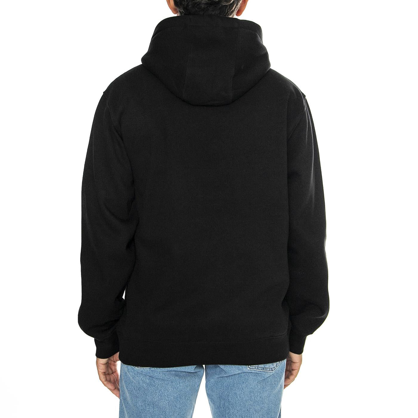 Core Basic Pullover Black - Felpa con Cappuccio Uomo Nera VN000HNUBLK1  VANS 