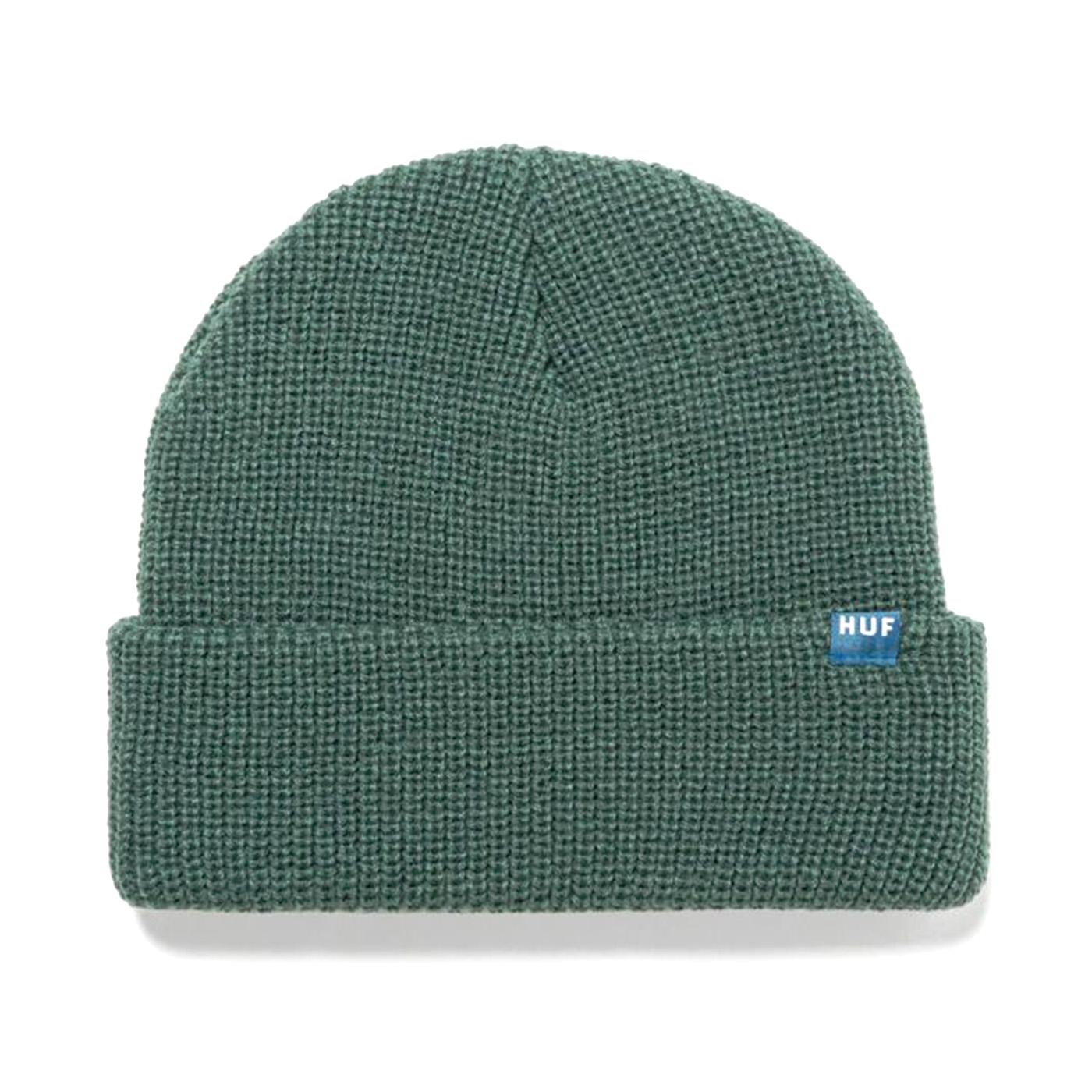 Huf Set Usual Beanie Pine - Cappellinon a Cuffia Verde BN00134-PINE  HUF 