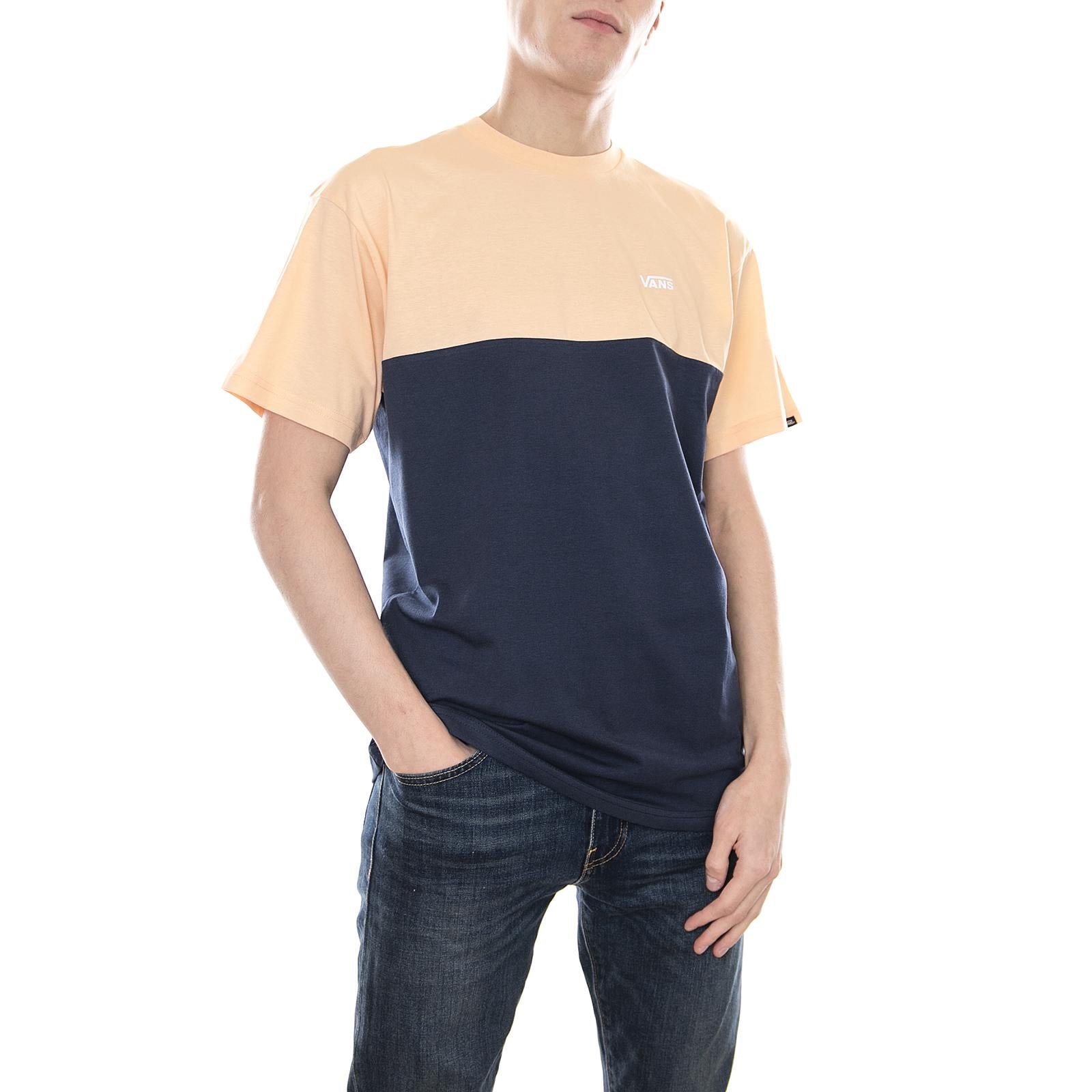 MN COLORBLOCK TEE DRESS BLUES/ VA3CZDPGH  VANS 