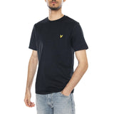 Plain T-Shirt Dark Navy / Black - Maglietta Girocollo  Uomo LYLE & SCOTT
