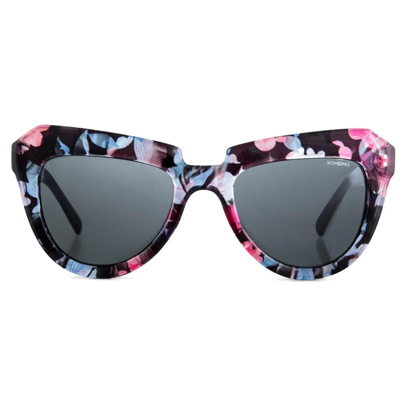 Stella Floral UV 400 Protection Multicolored Sunglasses - Occhiali da Sole Multicolore KOM-S2164  KOMONO 