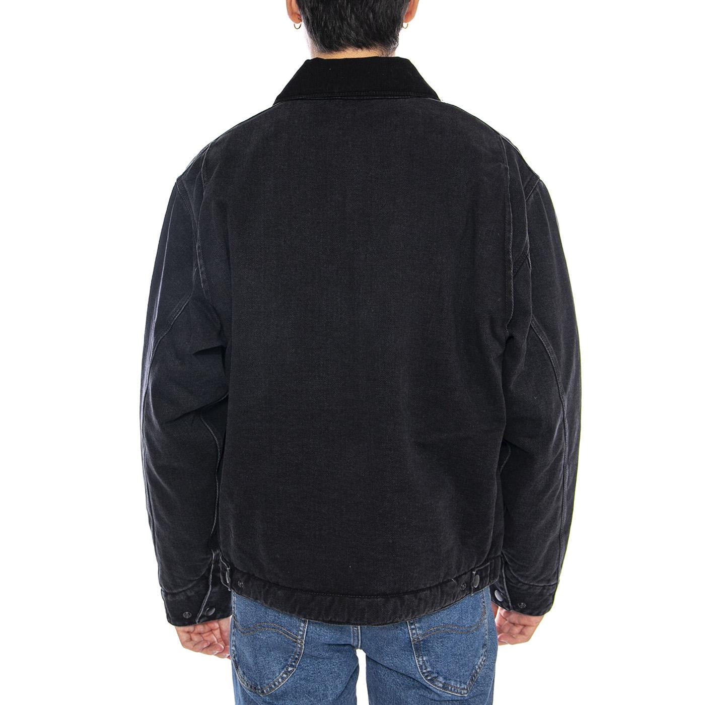 OG Detroit Jacket Black / Black - Giacca Uomo Nera I035878.00E06 . CARHARTT WIP 