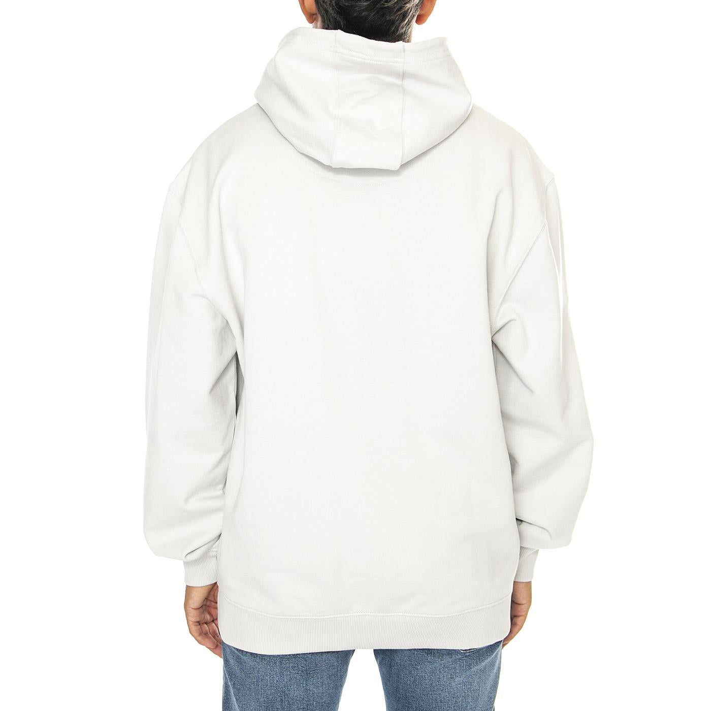 Badge Hood Numbus Cloud - Felpa Uomo Bianca PFD0347-F57  PENFIELD 