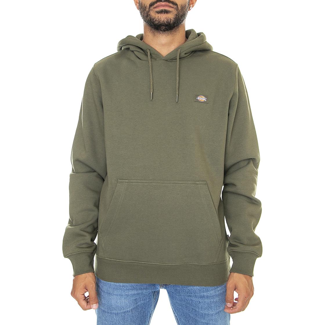 Oakport Hoodie Military Green - Felpa con Cappuccio Uomo Verde DK0A4XCDMGR1  DICKIES 