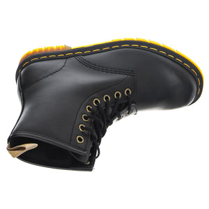 Vegan 1460 Boots - Black Felix Rub Off - Stivali Vegani Donna Neri DMSVEGANBK14045001 . DR.MARTENS 