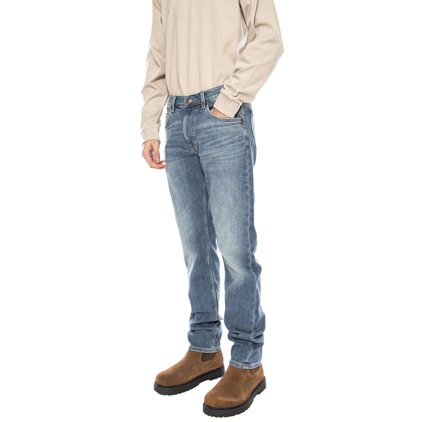 Rider Wesley Denim Jeans - Pantaloni Denim Jeans Uomo Blu 112371296 . LEE 