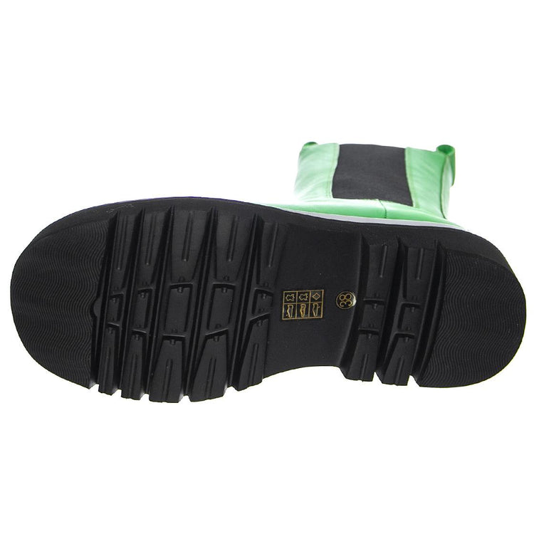 Womens Tanked Green Boots JCSJCD034112-GRE  JEFFREY CAMPBELL 