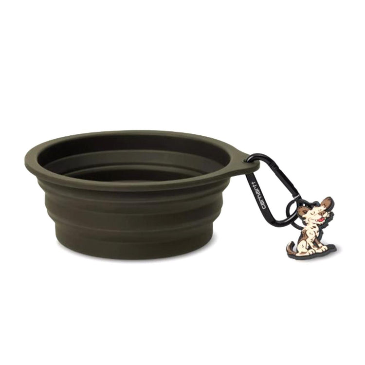 Wild Dog Foldable Bowl Olive / Wax - Ciotola per Cani in Silicone I035847.3DDXX . CARHARTT WIP 