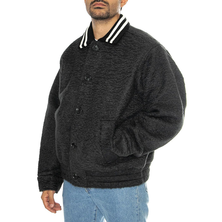 Saunders Blouson Jacket Black - Giacca Uomo Nera 121800571-BLK  OBEY 