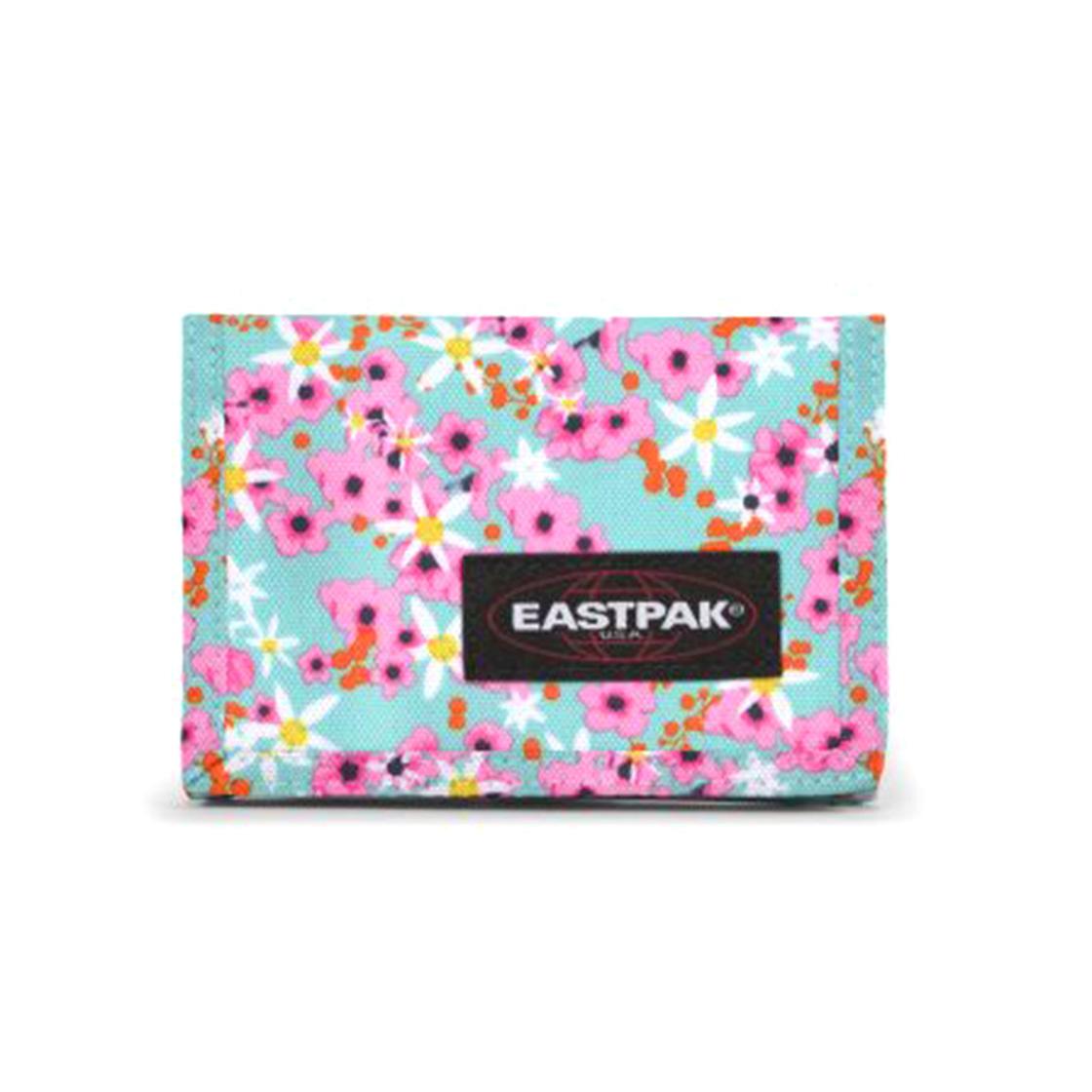 Crew Single Ditsy Turquoise - Portafogli Multicolore EK000371U521  EASTPAK 