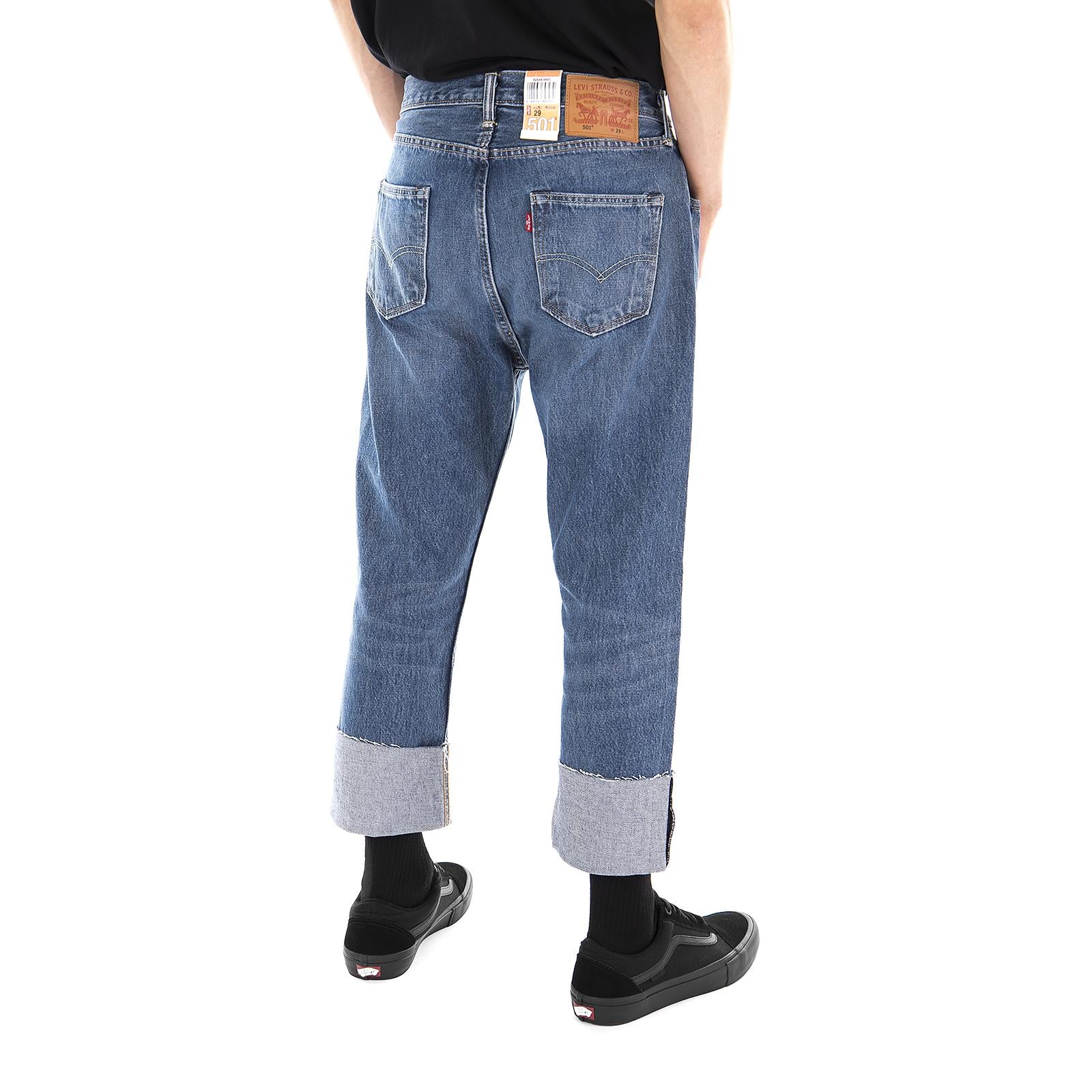 501 Original Custome Pleated Jeans Bunker Indigo 52436-0001  LEVIS 