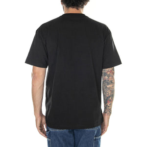 Down By Law S/S Tee Black - Maglietta Girocollo Uomo Nera TS02091-BLACK  HUF 