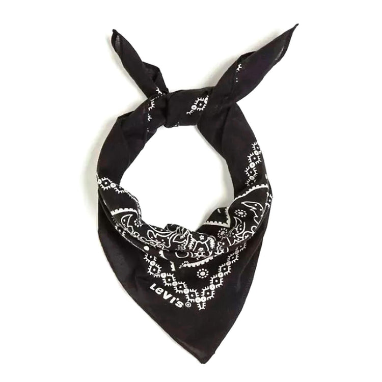 Paisley Bandana Caviar Black - Bandana Nera 77138-0631 . LEVIS 