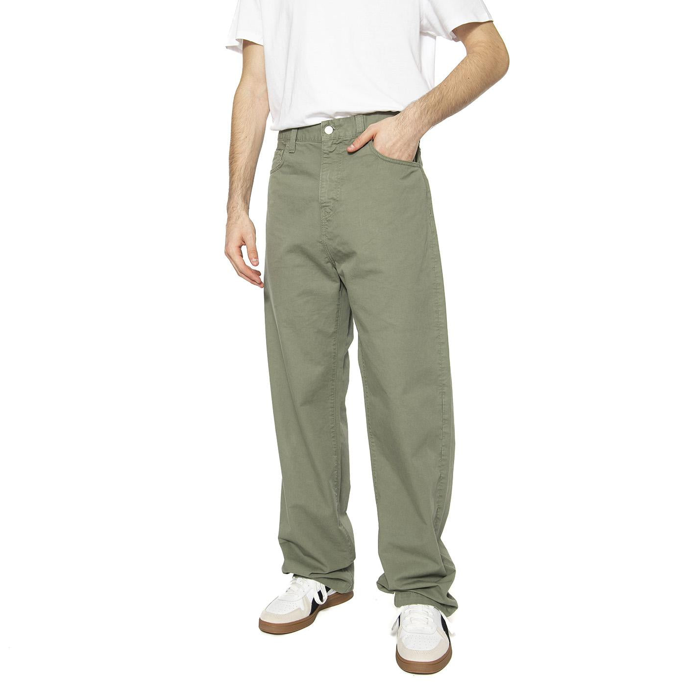 Landon Pant Park - Pantaloni Uomo Verdi I034806.1YFGD  CARHARTT WIP 