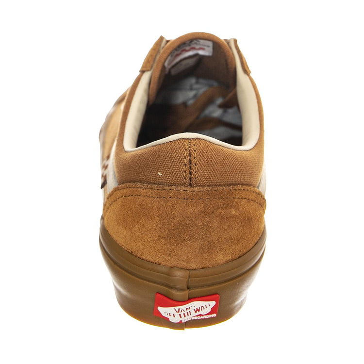 MN Skate Old Skool Light Brown / Gum - Scarpe Stringate Profilo Basso Uomo Marroni VN0A5FCBBGZ1  VANS 