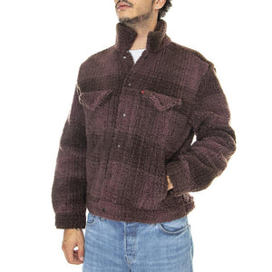 Cozy VTG Sherpa Trucker Tyrone Huckleber - Giacca Invernale Uomo Multicolore A3288-0004  LEVIS 