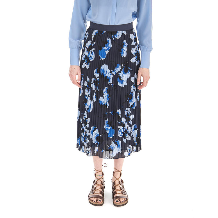 Chloe - Gonna Blu con Stampa 155810098-6005  MINIMUM 