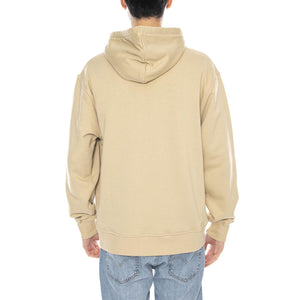 Redefined Hoodie -- Felpa Uomo Pale Khaki con Cappuccio 6050213 15-1216 CAT 