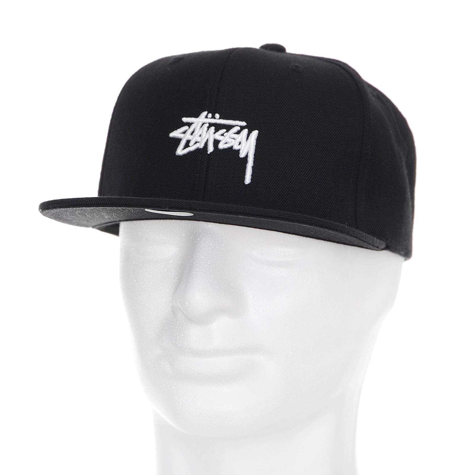 STOCK HO17 CAP BLACK 131761-BLACK  STUSSY 
